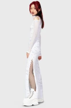 Biters Maxi Dress [WHITE] -Plus Size Shop BITERS MAXI DRESS WHITE W F c509a125 5fc5 4e10 aa06 c14811853235