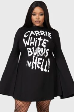 Carrie Skater Dress [PLUS] -Plus Size Shop CARRIE SKATER DRESS W PLUS F