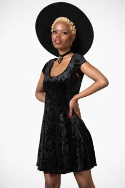 Devilry Skater Dress [B] -Plus Size Shop DEVILRY SKATER DRESS W D