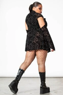 Digital Daze Mesh Dress [PLUS] -Plus Size Shop DIGITAL DAZE MESH DRESS PLUS W E