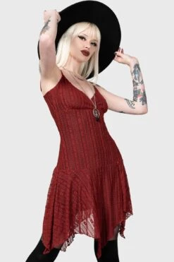Plus Size Shop -Plus Size Shop EMELIAS WRATH DRESS RED W C