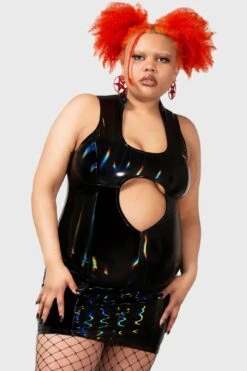 Famed And Iconic Dress [PLUS] -Plus Size Shop FAMED AND ICONIC THUNDER DRESS PLUS W D