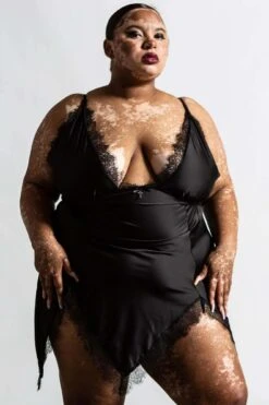 Fatal Farewell Slip Dress [B] [PLUS]