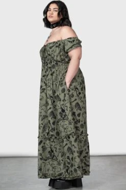 Forestine Maxi Dress [PLUS] -Plus Size Shop FORESTINE MAXI DRESS PLUS W E