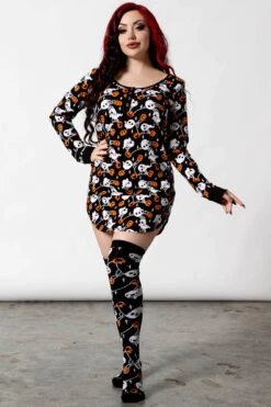 Haunted Pumpkin Lounge Dress