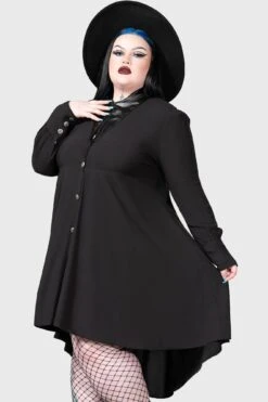 Heavens Below Shirt Dress [PLUS] -Plus Size Shop HEAVENS BELOW SHIRT DRESS PLUS W E