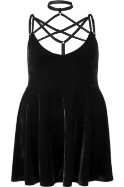 Magica Skater Dress [B] [PLUS] -Plus Size Shop MAGICA SKATER DRESS PLUS