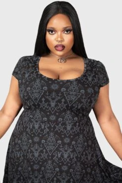 Maiden's Spirit Skater Dress [PLUS] -Plus Size Shop MAIDENS SPIRIT SKATER DRESS PLUS W D