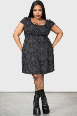 Maiden's Spirit Skater Dress [PLUS] -Plus Size Shop MAIDENS SPIRIT SKATER DRESS PLUS W E