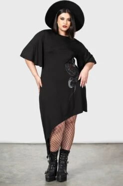 Maple Asymmetric Dress [PLUS] -Plus Size Shop MAPLE ASYMMETRIC DRESS PLUS W D
