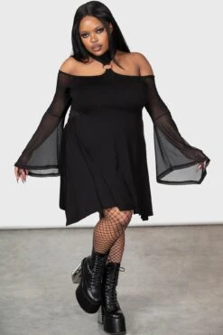 Midnight's Magic Dress [PLUS] -Plus Size Shop MIDNIGHTS MAGIC DRESS PLUS W F
