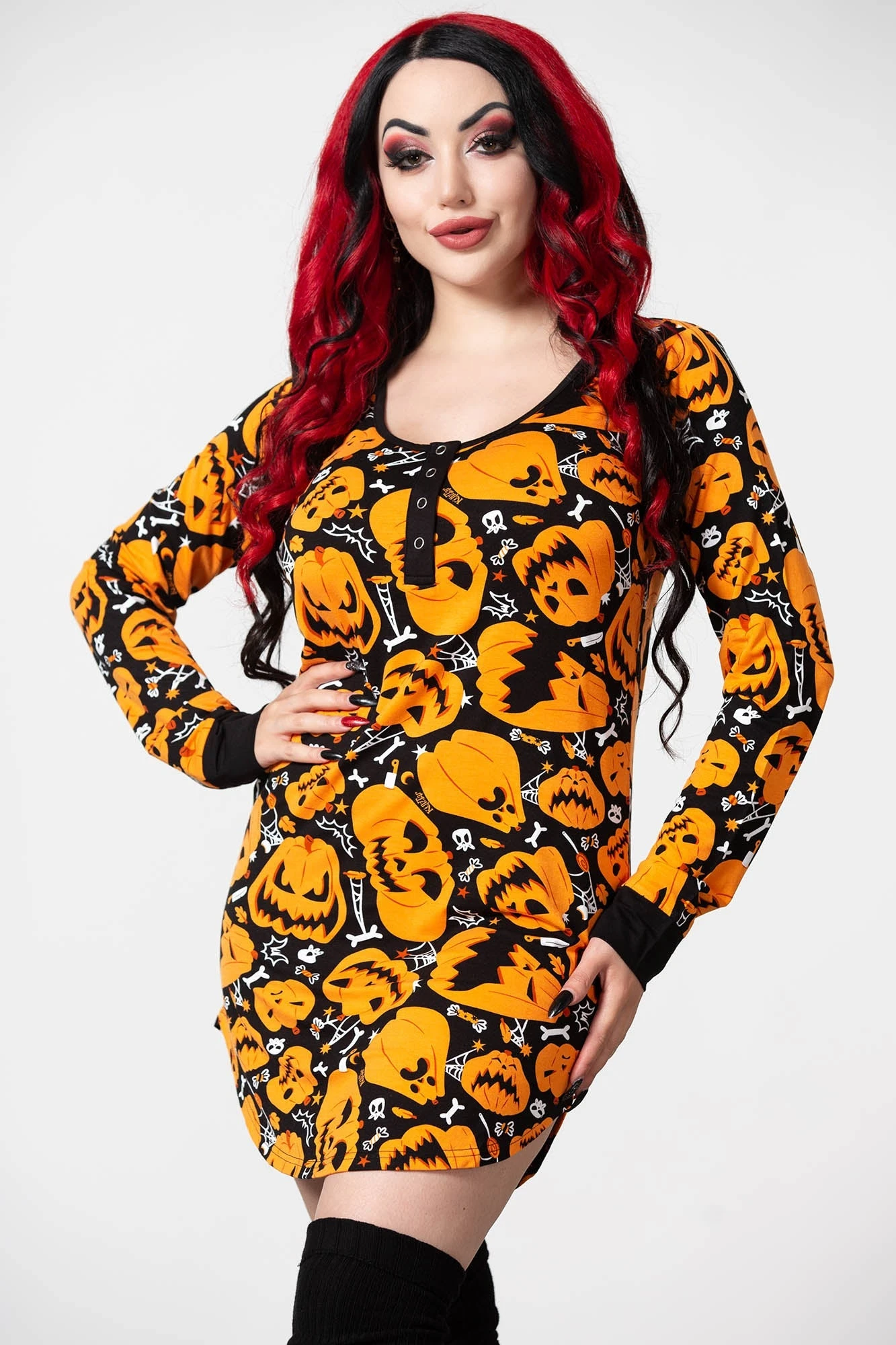 Night Harvest Henley Dress 1 Night Harvest Henley Dress