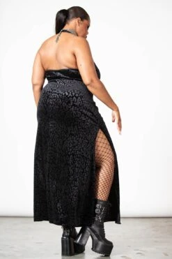 Second Skin Maxi Dress [B] [PLUS] -Plus Size Shop SECOND SKIN MAXI DRESS PLUS W D