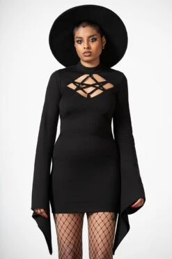 Witchural Long Sleeve Dress -Plus Size Shop WITCHURAL LONG SLEEVE DRESS W C