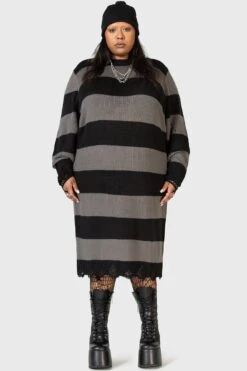Within Souls Sweater Dress [PLUS] -Plus Size Shop WITHIN SOULS SWEATER DRESS PLUS W D